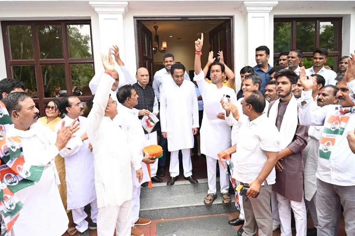 सिंधिया को एक और झटका, रघुराज सिंह धाकड़ ने सेंकड़ों कार्यकर्ताओं के साथ कांग्रेस में घर वापसी